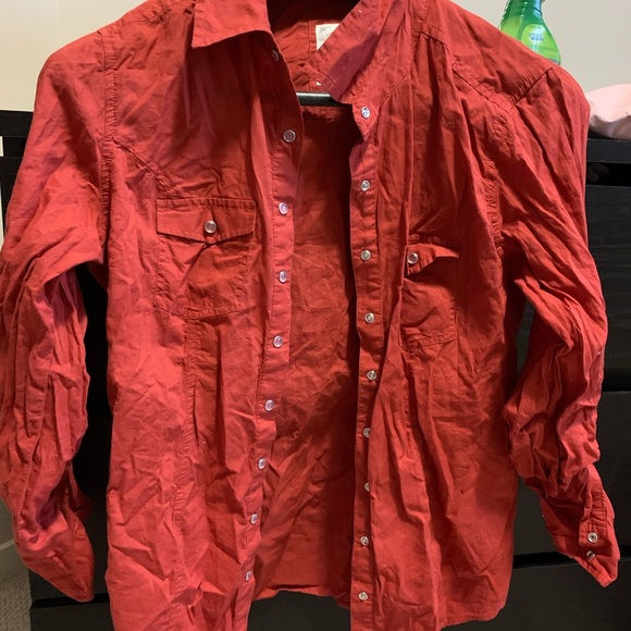 Rust coloured blouse - Picture 1 of 2